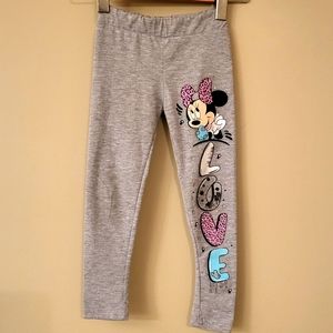 Minnie Mouse grey leggings/tights